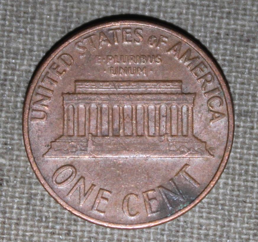 1 цент США 1968 1