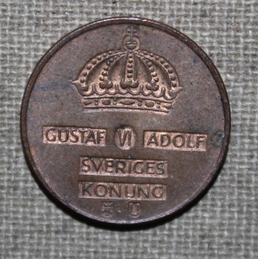 1 эре Швеция 1966 1