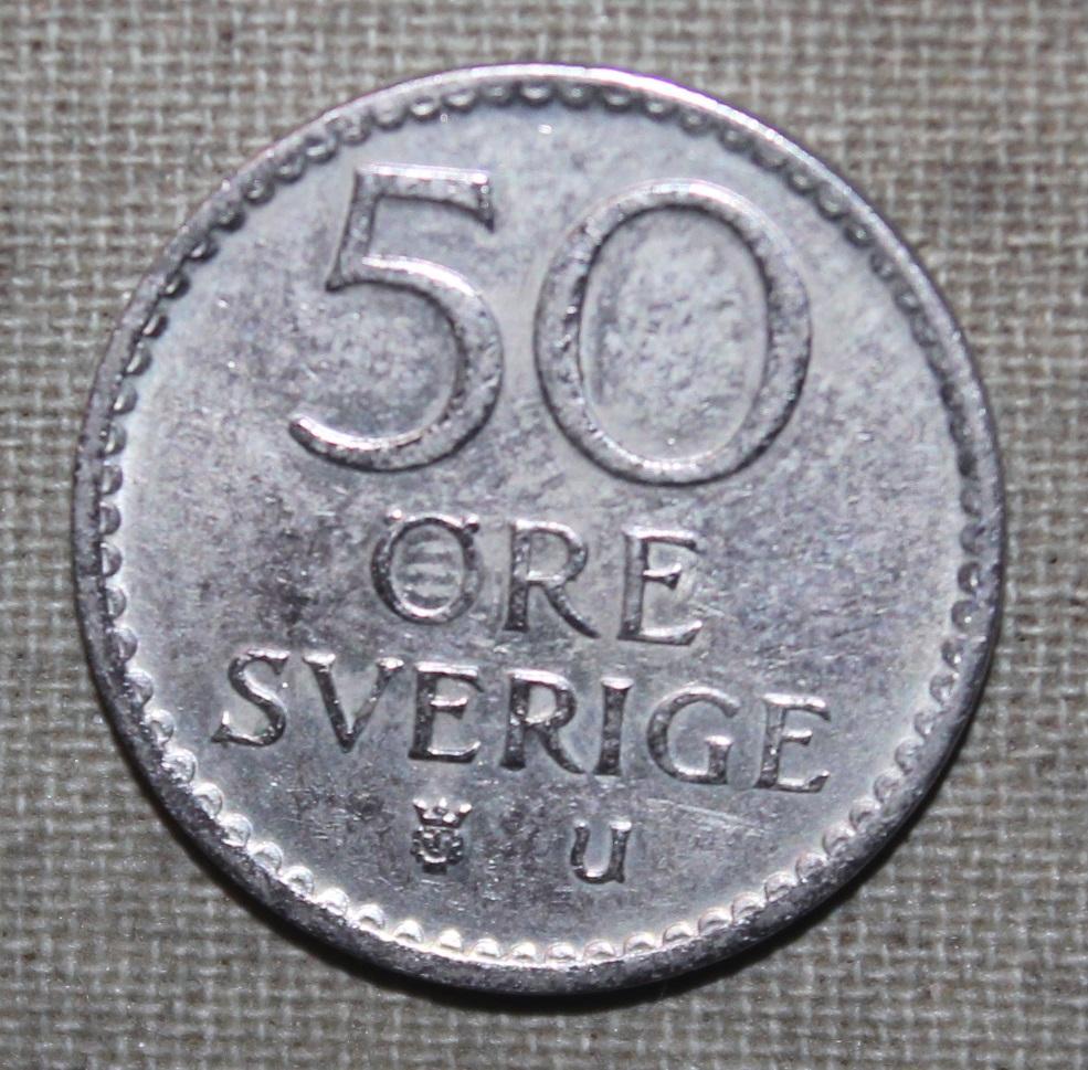 50 эре Швеция 1968