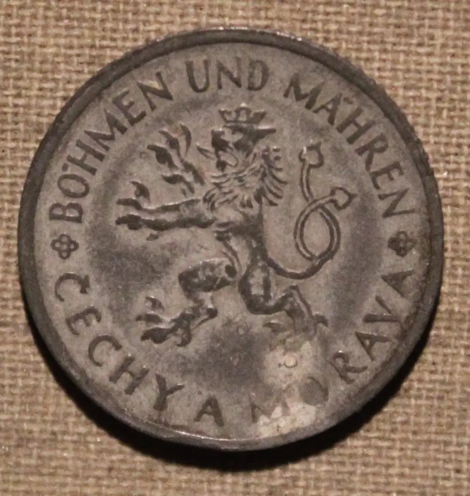 1 крона Богемия и Моравия 1944 лот 1 1