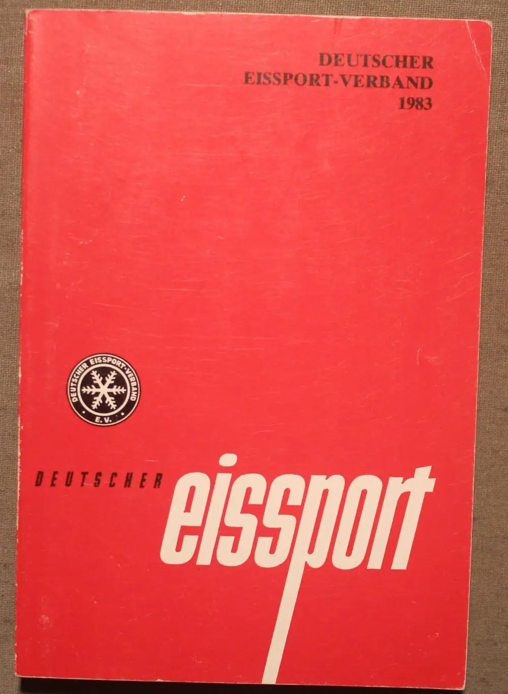 Ежегодник ледовых видов спорта 1983 Германия (ФРГ)