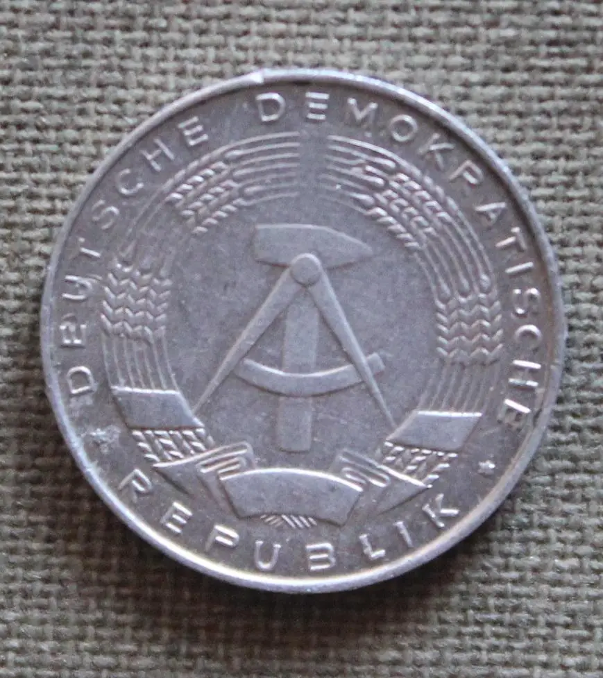 1 пфенниг ГДР 1975а 1