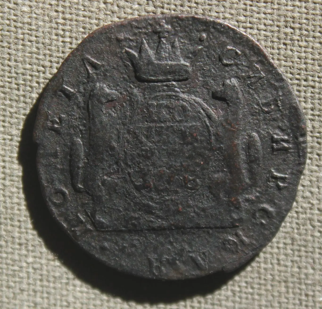 1 копейка Россия 1768 Сибирь лот 2