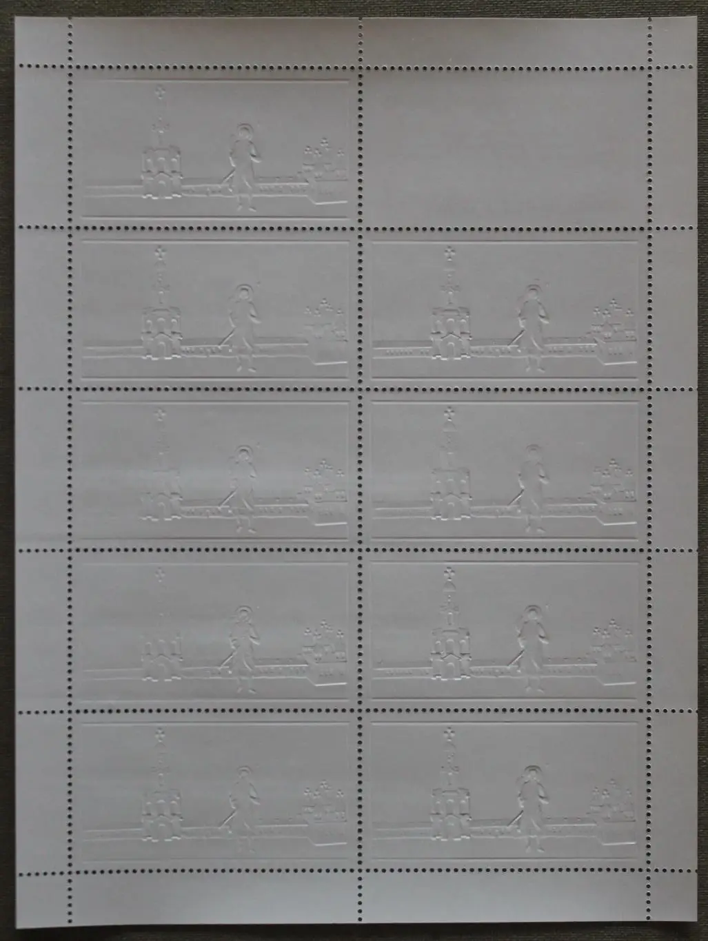 Юрьев Новгородский монастырь. Лист. Почта России 2003 1