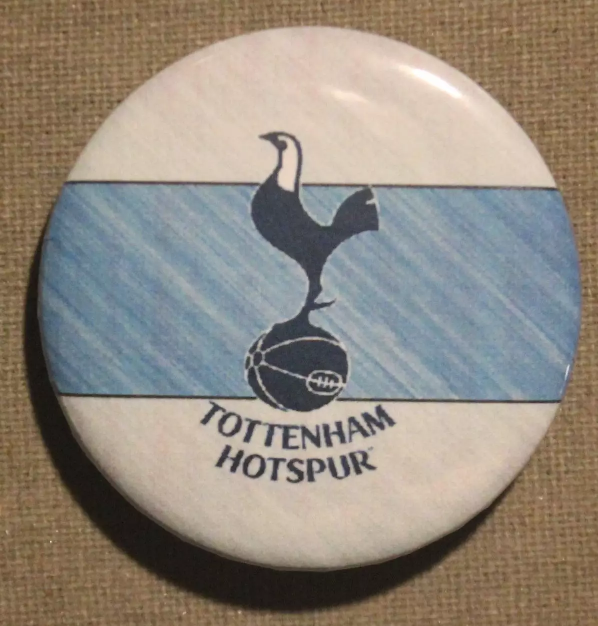 Футбольный клуб Тоттенхэм Хотспур (Англия) бело-голубой фон