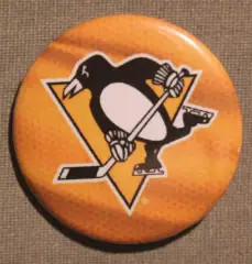 Значок Питтсбург Пингвинз (НХЛ), эмблема на желтом фоне