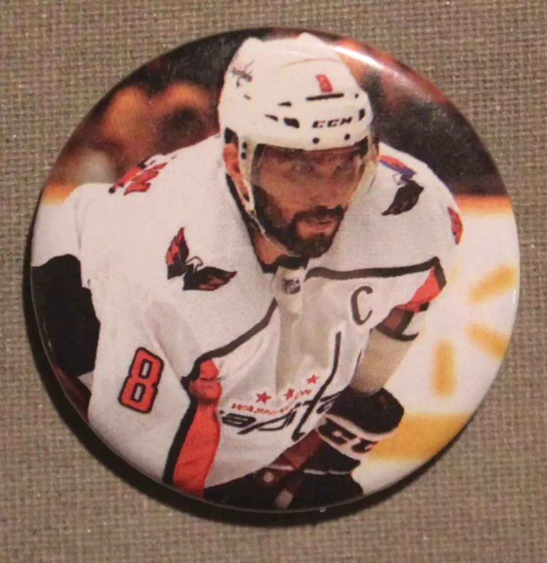 Значок Александр Овечкин - капитан Вашингтон Кэпиталз (НХЛ)