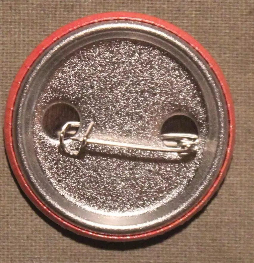 Значок Вашингтон Кэпиталз (НХЛ), эмблема на оранжевом фоне 1