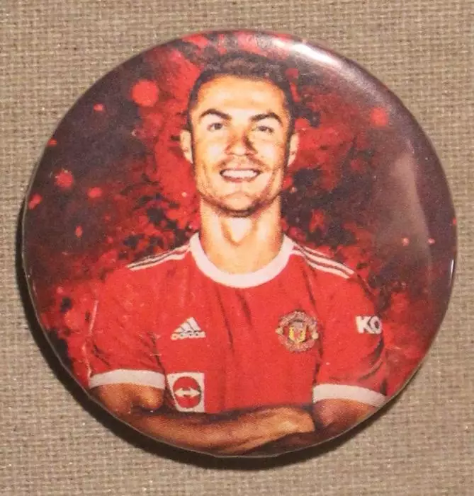Значок Криштиану Роналду (Манчестер Юнайтед Англия/Португалия)