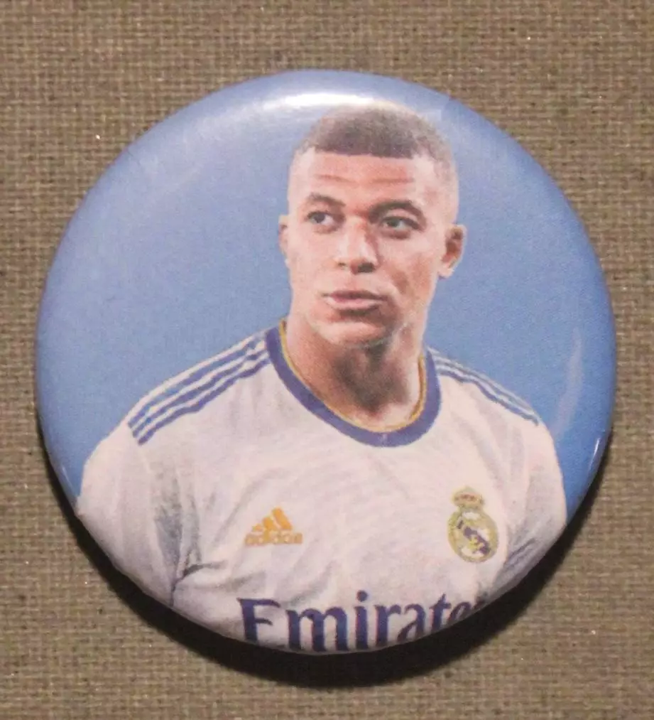 Значок Килиан Мбаппе (Реал Мадрид, Испания/Франция)