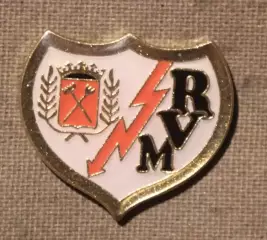 Значок ФК Райо Вальекано (Мадрид, Испания)
