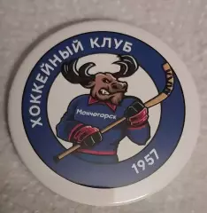 Значок ХК Мончегорск, хоккей с мячом