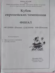 Водник Архангельск - Эсбюн (Швеция). Кубок европейских чемпионов. Хоккей с мячом