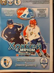 ХК Боровичи - Динамо Москва. 17.12.2009 Хоккей с мячом