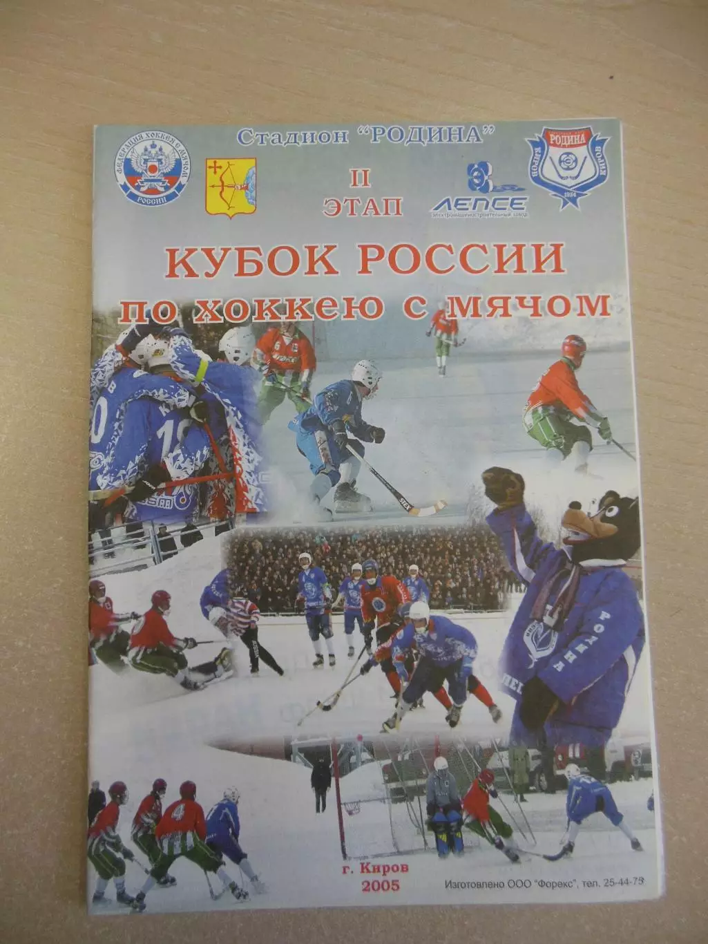 Кубок России. 2 этап Киров. 2005. Хоккей с мячом