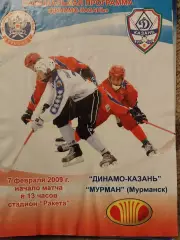 Динамо Казань - Мурман Мурманск 7.02.2009 Хоккей с мячом