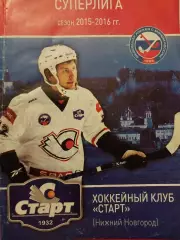 Старт Нижний Новгород - Динамо Москва. 14.11.2015 Хоккей с мячом