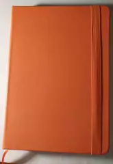 Блокнот с резинкой