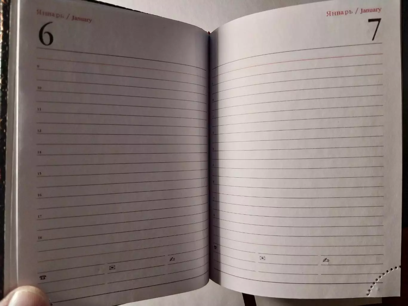 Ежедневник полудатированный 5