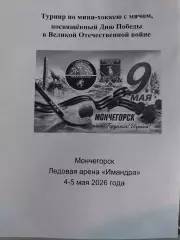 Турнир по мини-хоккею с мячом в Мончегорске, 4-5 мая 2026 Вымпел, Водник, Юность