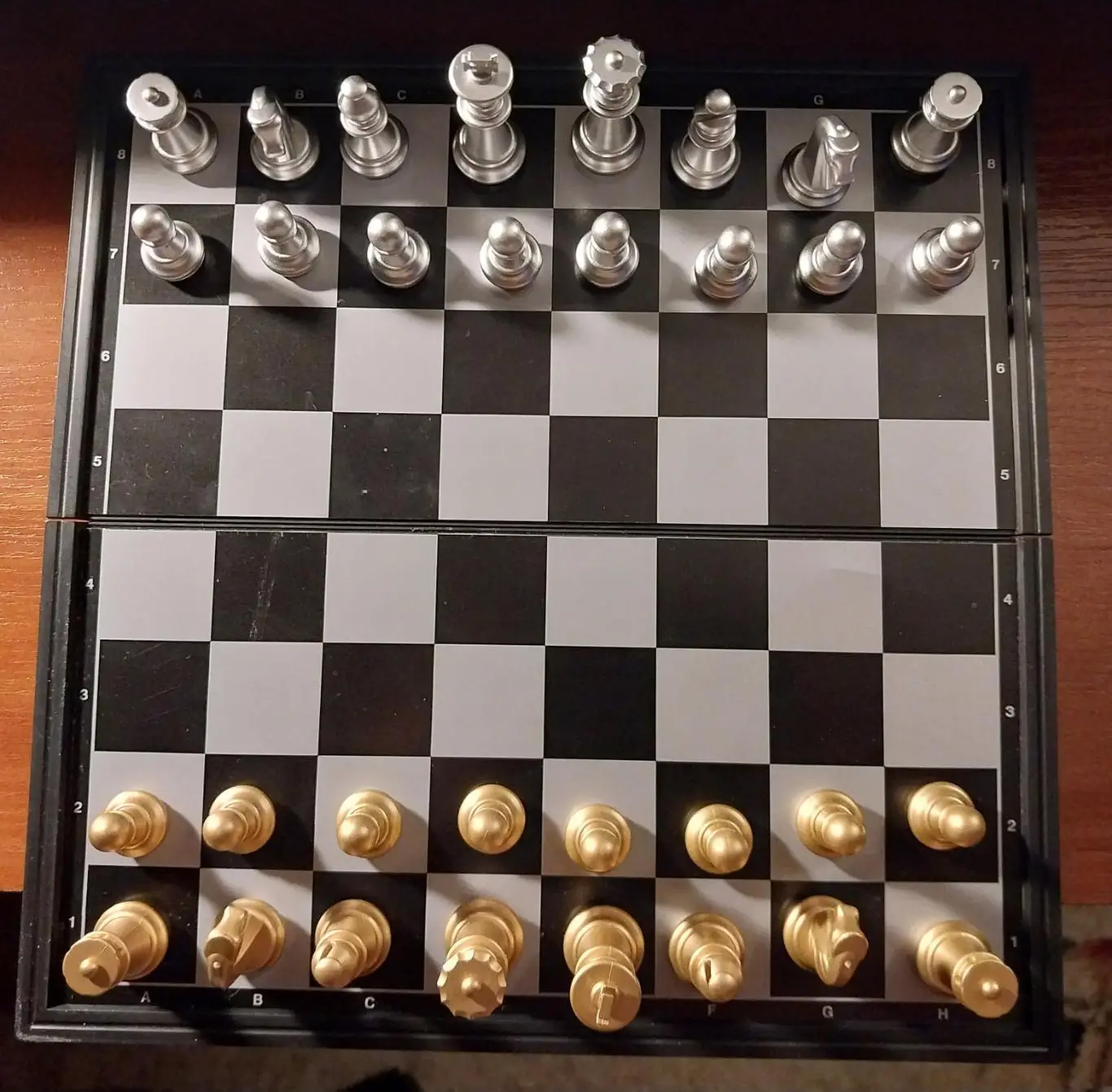 Шахматы магнитные с доской Larsen 3810A (165) 4