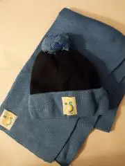 Шарф и шапка Лыжня Норильского никеля. 85 лет Норникелю