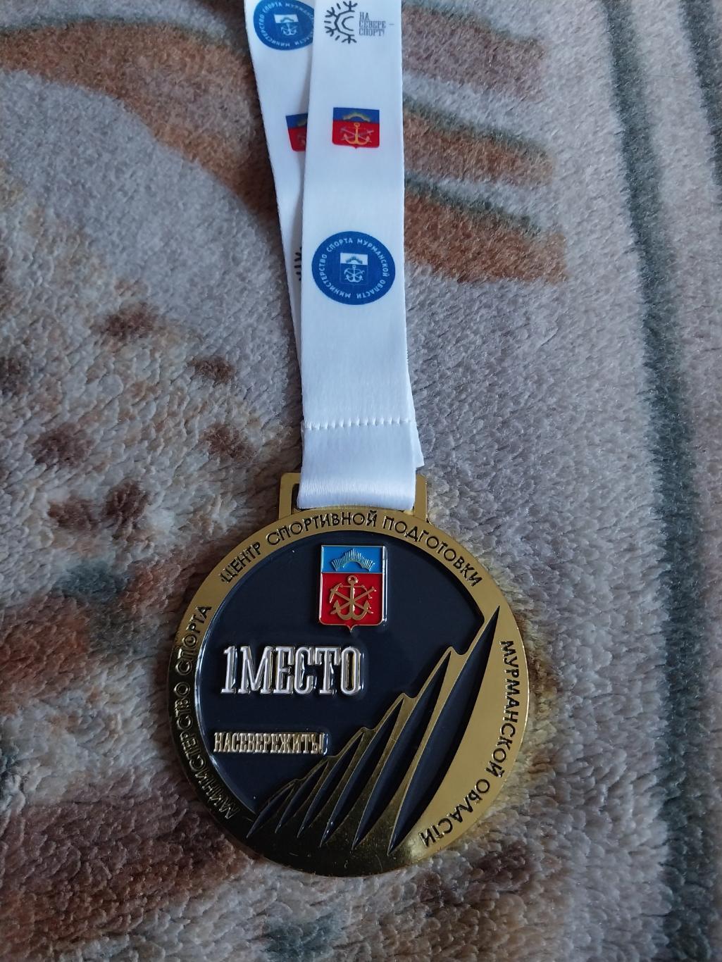 Чемпионат Мурманской области по хоккею с мячом 2024,медаль за 1 место 1