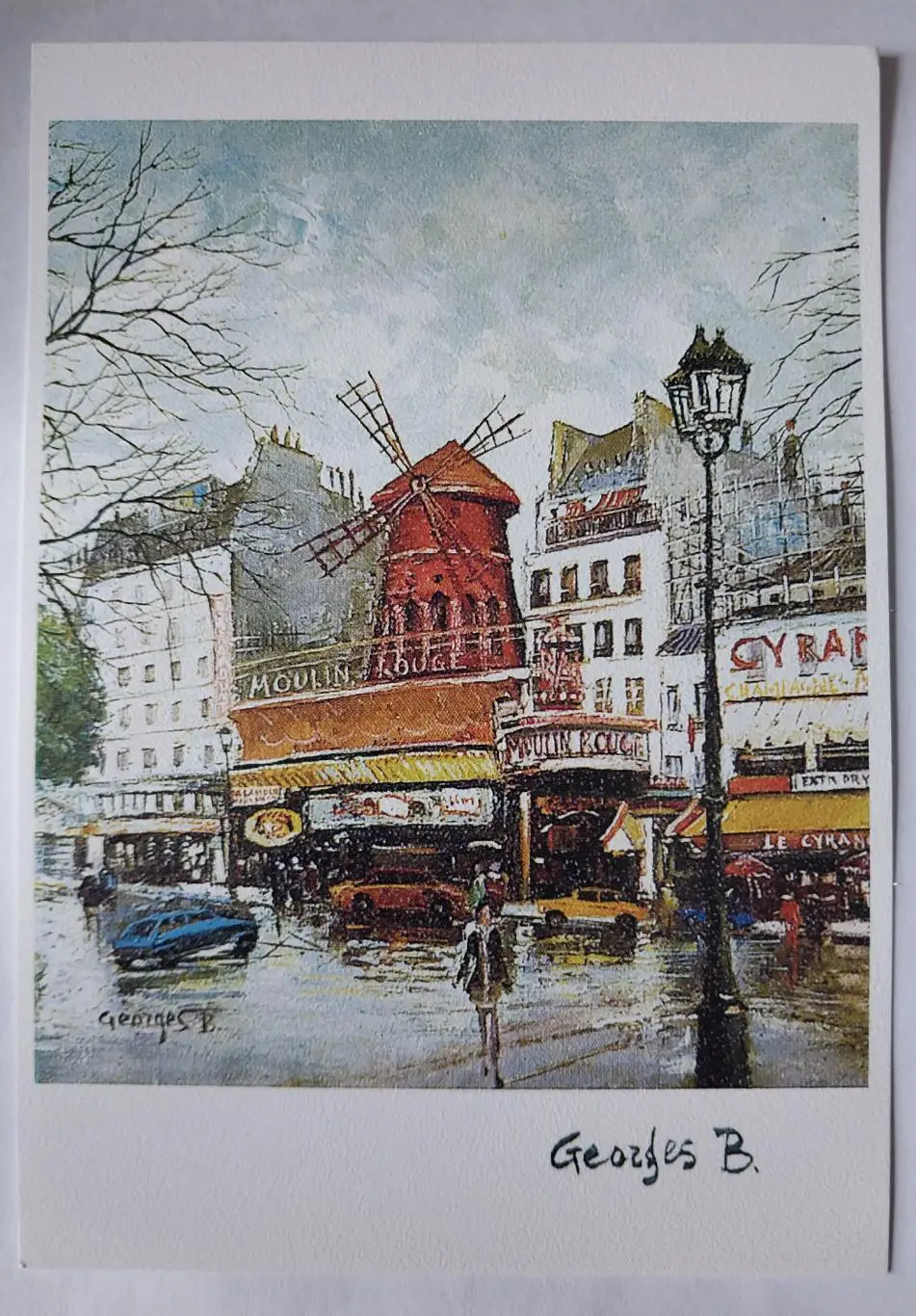 Набор открыток из Парижа, Франция 3