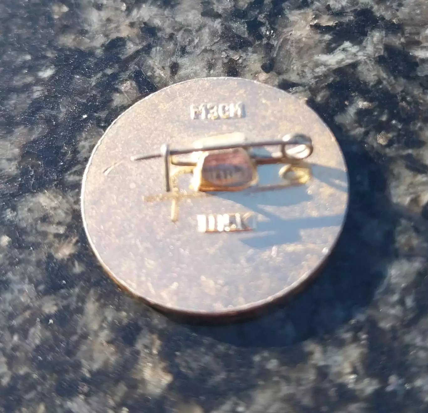 Значок Советские хоккеисты - чемпионы мира, Швеция 1954 год 1