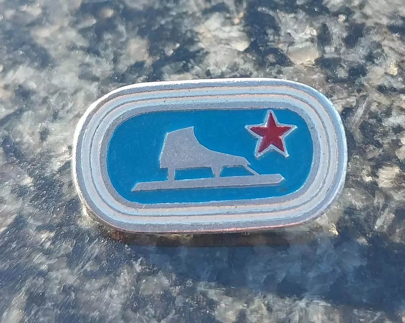 Значок Конькобежный спорт, ЦСКА, СССР