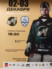 Мурман - Динамо-2 Москва. Хоккей с мячом. 2-3 декабря 2025 года. Высшая лига
