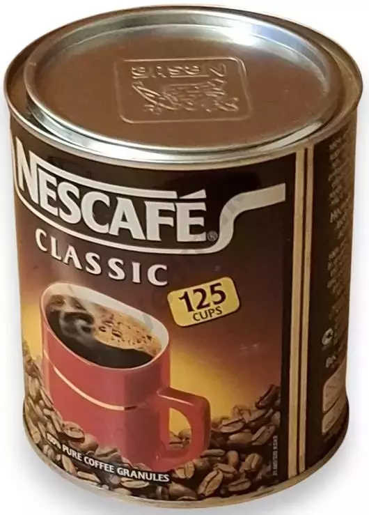 Банка из под кофе NESCAFE CLASSIC 125 чашек 2002 г 4
