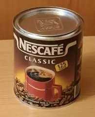 Банка из под кофе NESCAFE CLASSIC 125 чашек 2002 г