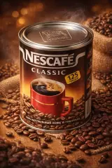 Банка из под кофе NESCAFE CLASSIC 125 чашек 2002 г