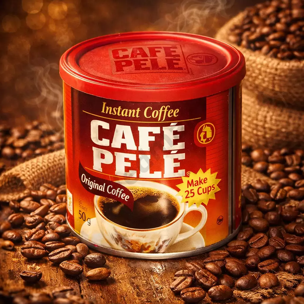 Жестяная банка из под кофе CAFE PELE 2003 г