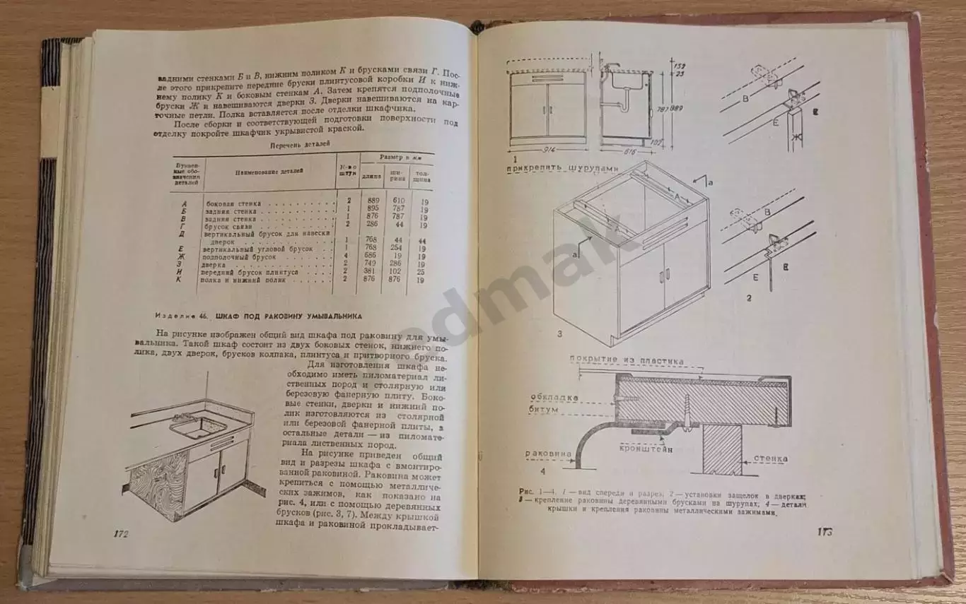 Сделай сам простую красивую мебель 1961 г 3