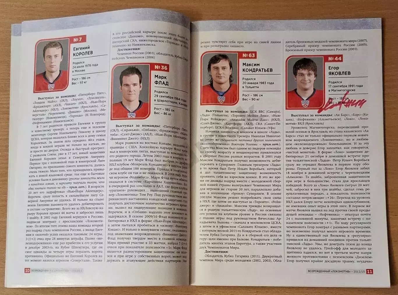 Возрожденный ЛОКОМОТИВ Ярославль 2012/13, после трагедии 07.09.2011 3