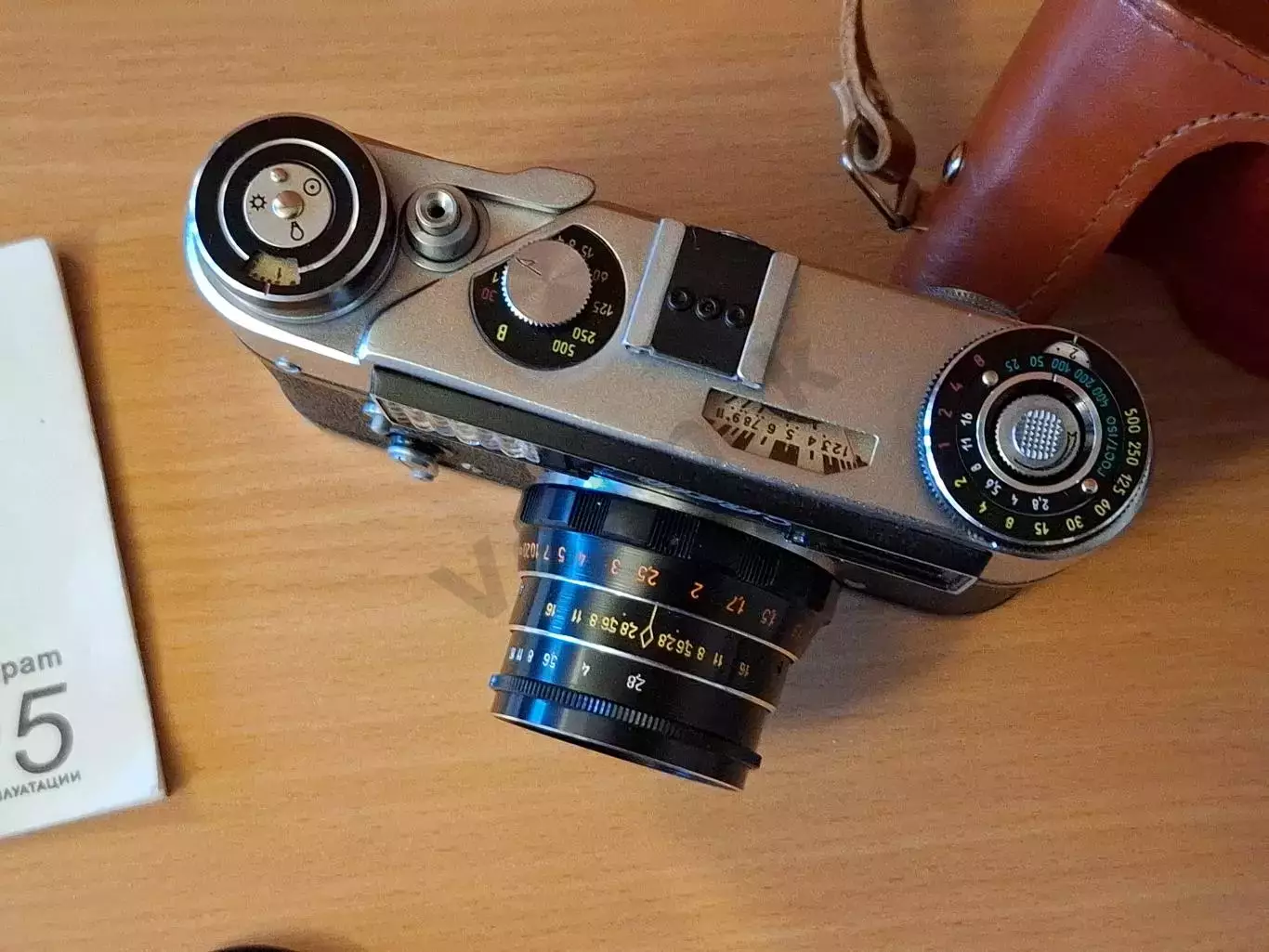 Фотоаппарат ФЭД 5 коробка руководство 5