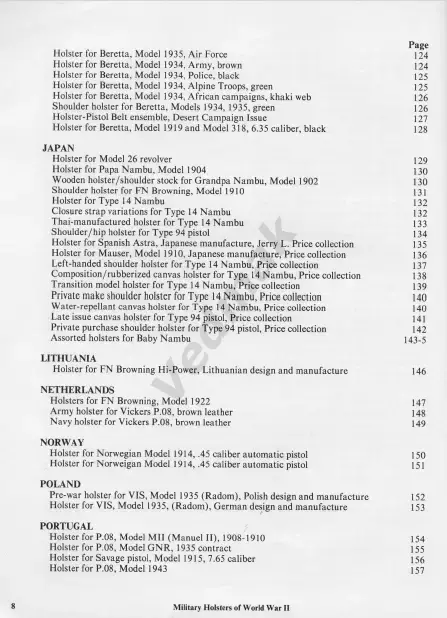 Военные кобуры WW II на английском языке в формате PDF 3