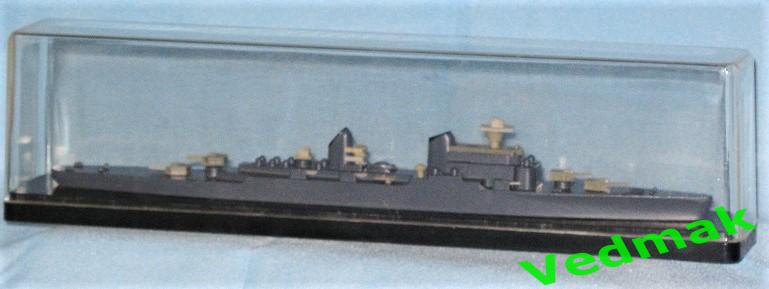 Модель корабля ВМФ СССР в боксе клеймо, цена 1