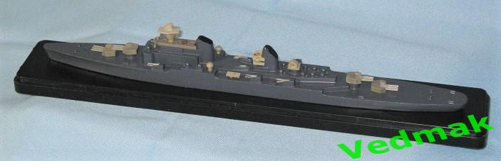 Модель корабля ВМФ СССР в боксе клеймо, цена 2