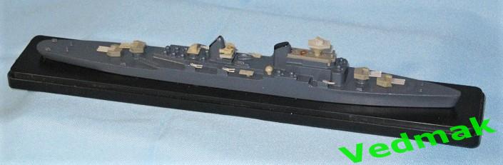 Модель корабля ВМФ СССР в боксе клеймо, цена 3