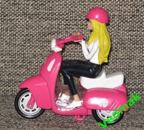 Barbie Барби на скутере мотоцикле Mattel 2010 1