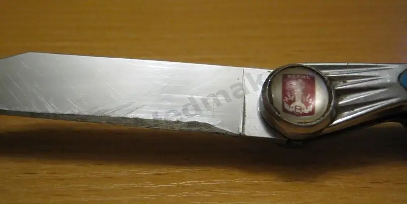 Сувенирный ножичек рыбка Пермь СССР 7