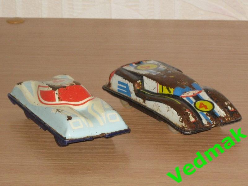 Спортивные автомобили СССР 2 шт. жестяные клеймо цена.