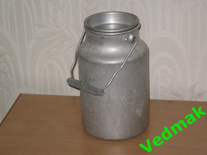 Бидончик с крышкой алюминий СССР 3 литра клеймо цена