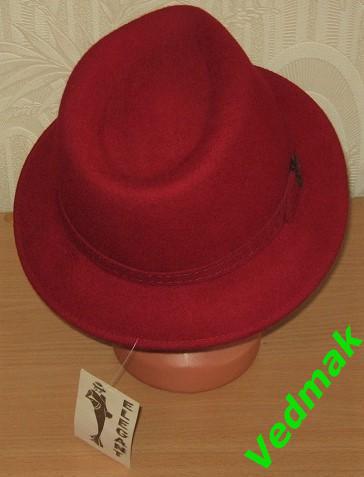 Шляпа фетровая женская 2010 - е г. новая с биркой разм. 56 2