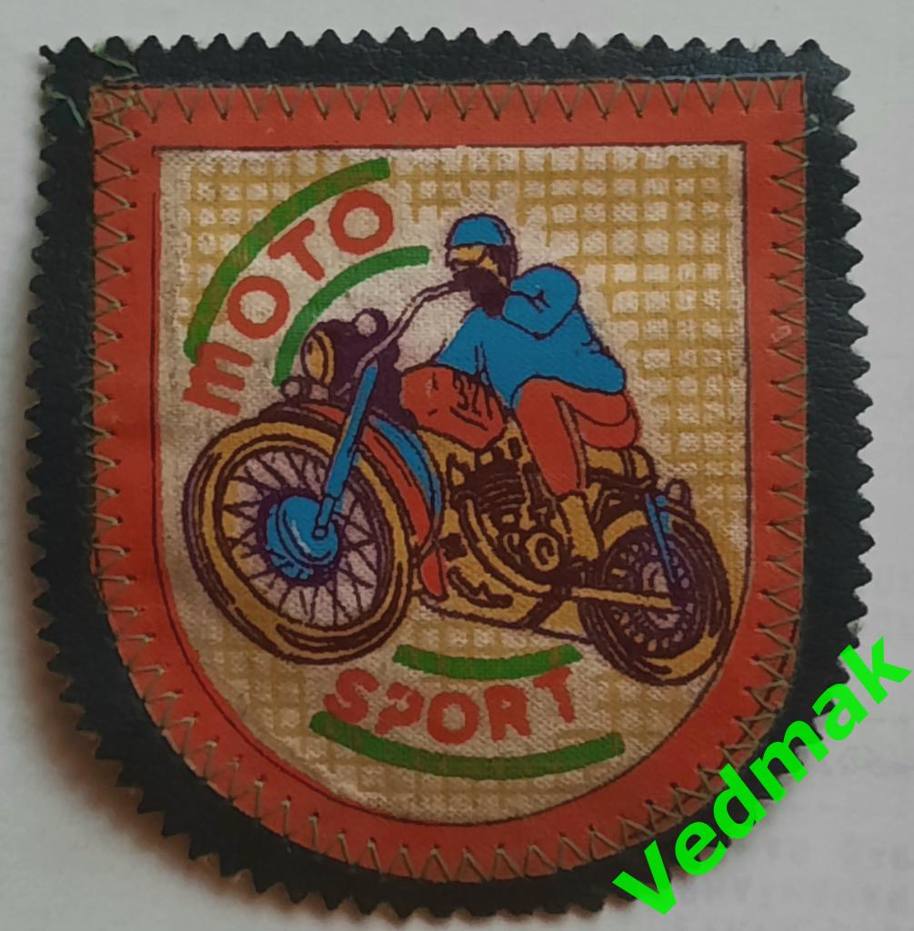 Нашивка MOTO SPORT времен СССР