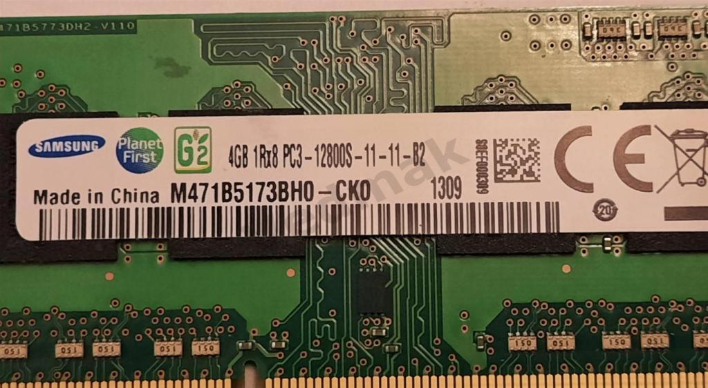 Память ОЗУ оперативка DDR3 4Gb SAMSUNG M471B5173BHO - CKO б / у 2
