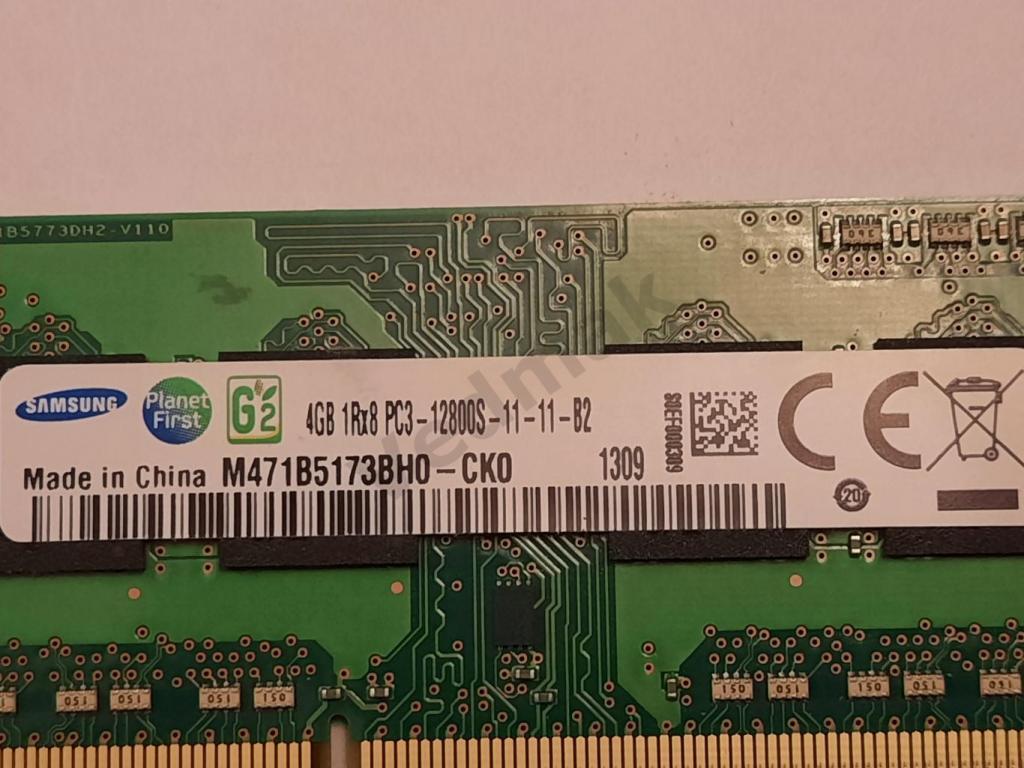 Память ОЗУ оперативка DDR3 4Gb SAMSUNG M471B5173BHO - CKO б / у 3